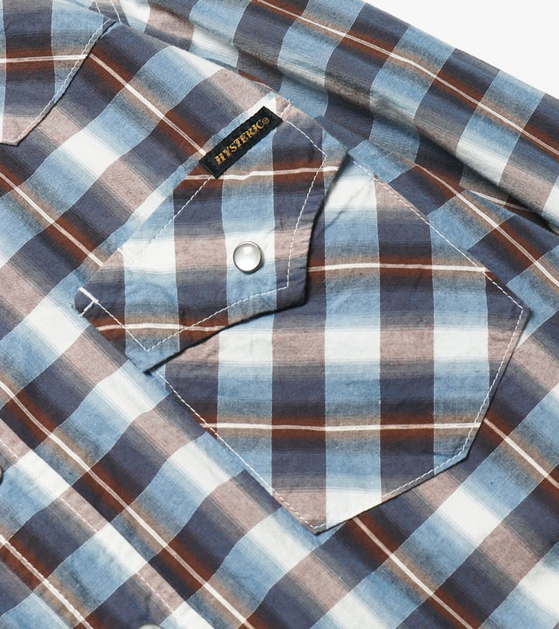 HYSTERIC GLAMOUR - CHECK WESTERN SHIRT 상품이미지6