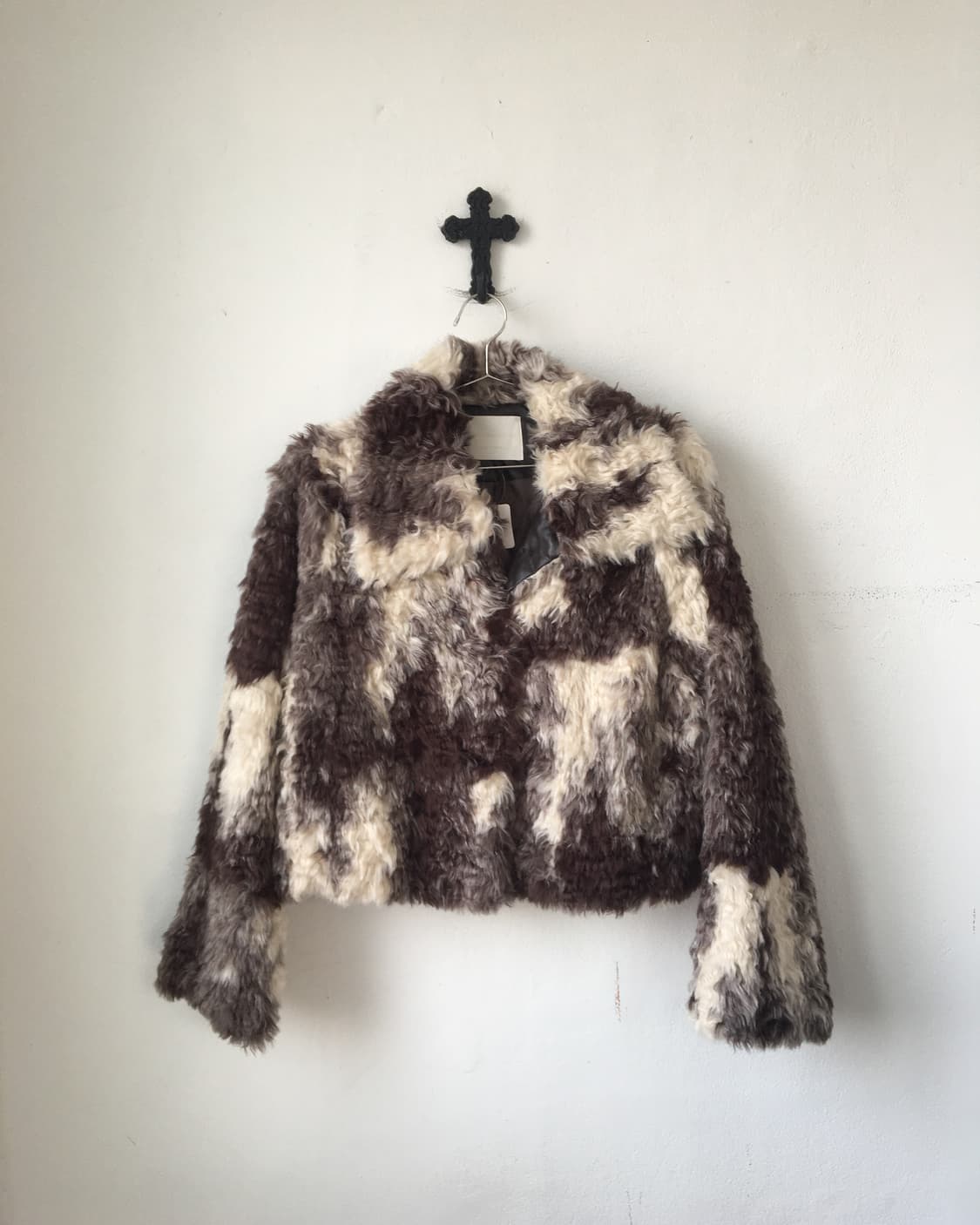 Fake fur pattern jacket 상품이미지2