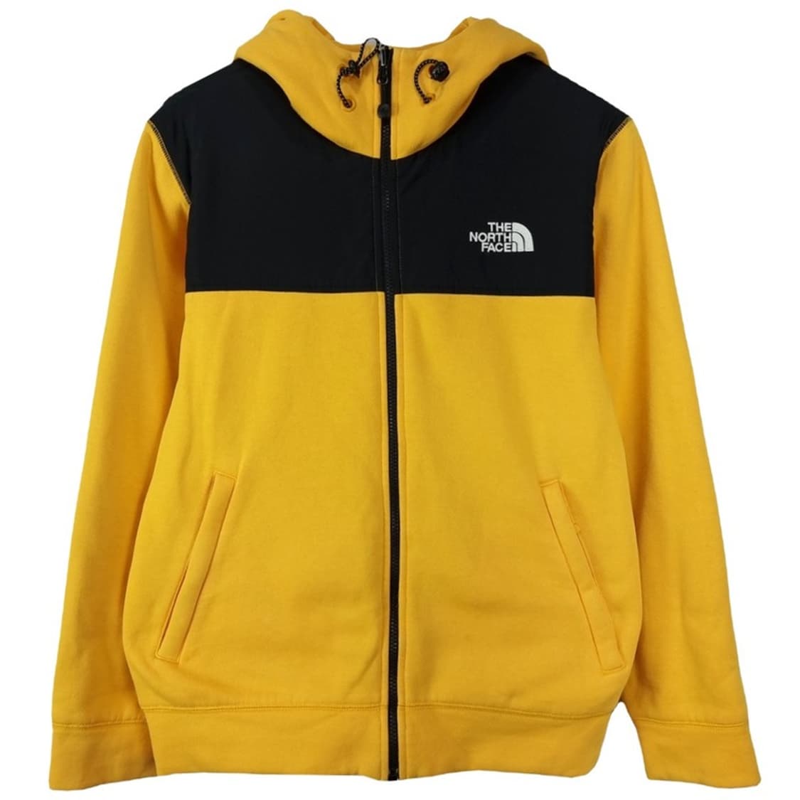 [노스페이스] 리버시블 양면 로고 자수 후드 집업 옐로우 M19483 상품이미지3