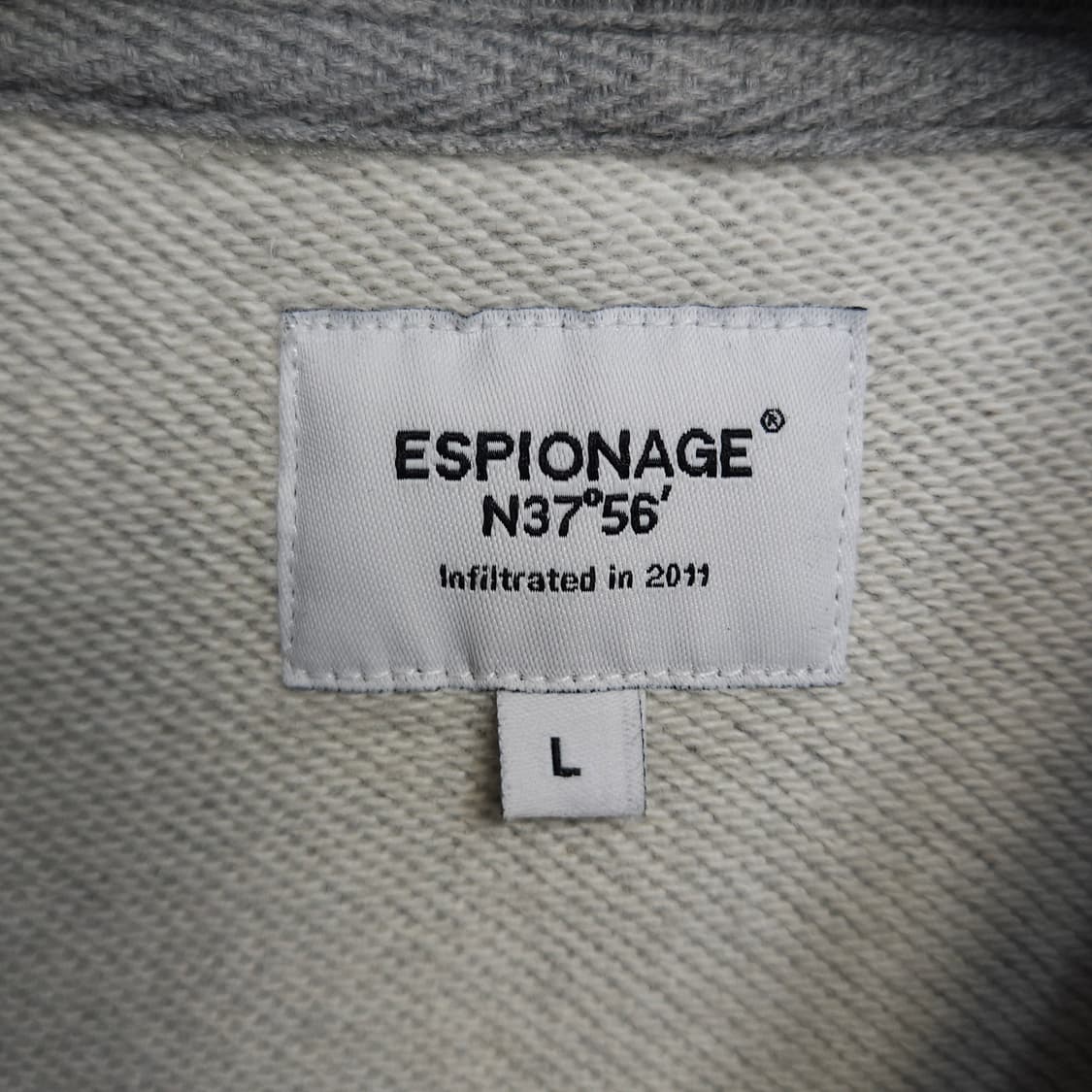 L ) 에스피오나지 NAVAL 아카데미 헤비웨이트 후드티 상품이미지6