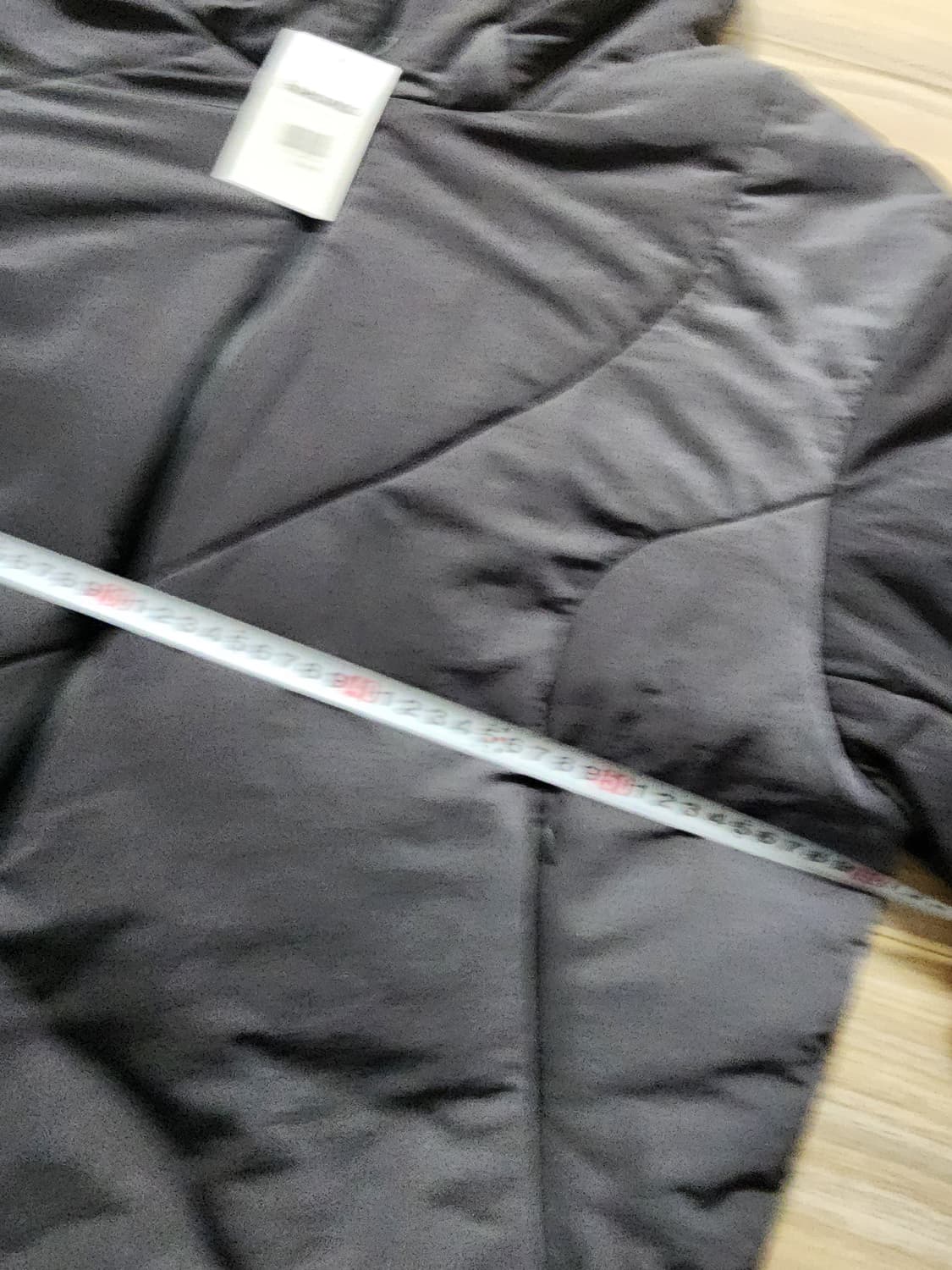 에잇세컨즈후드절개경량패딩점퍼차콜L 상품이미지7