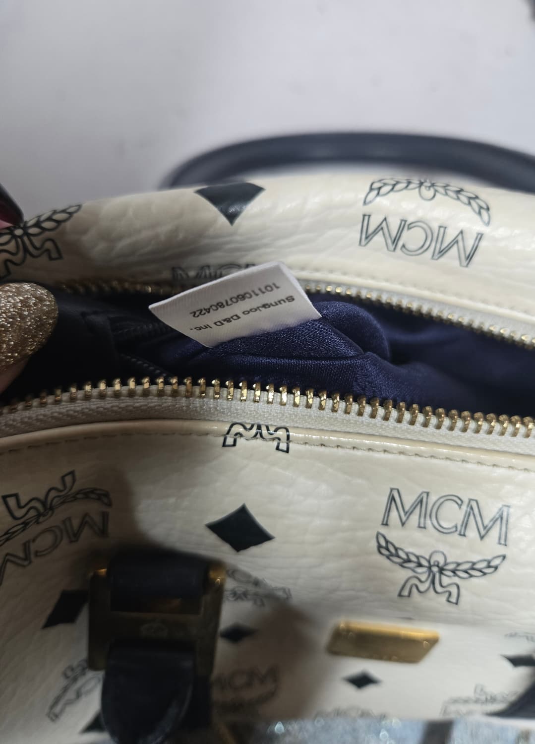 MCM  비세토스 보스턴백 토트백 스트랩X 상품이미지7