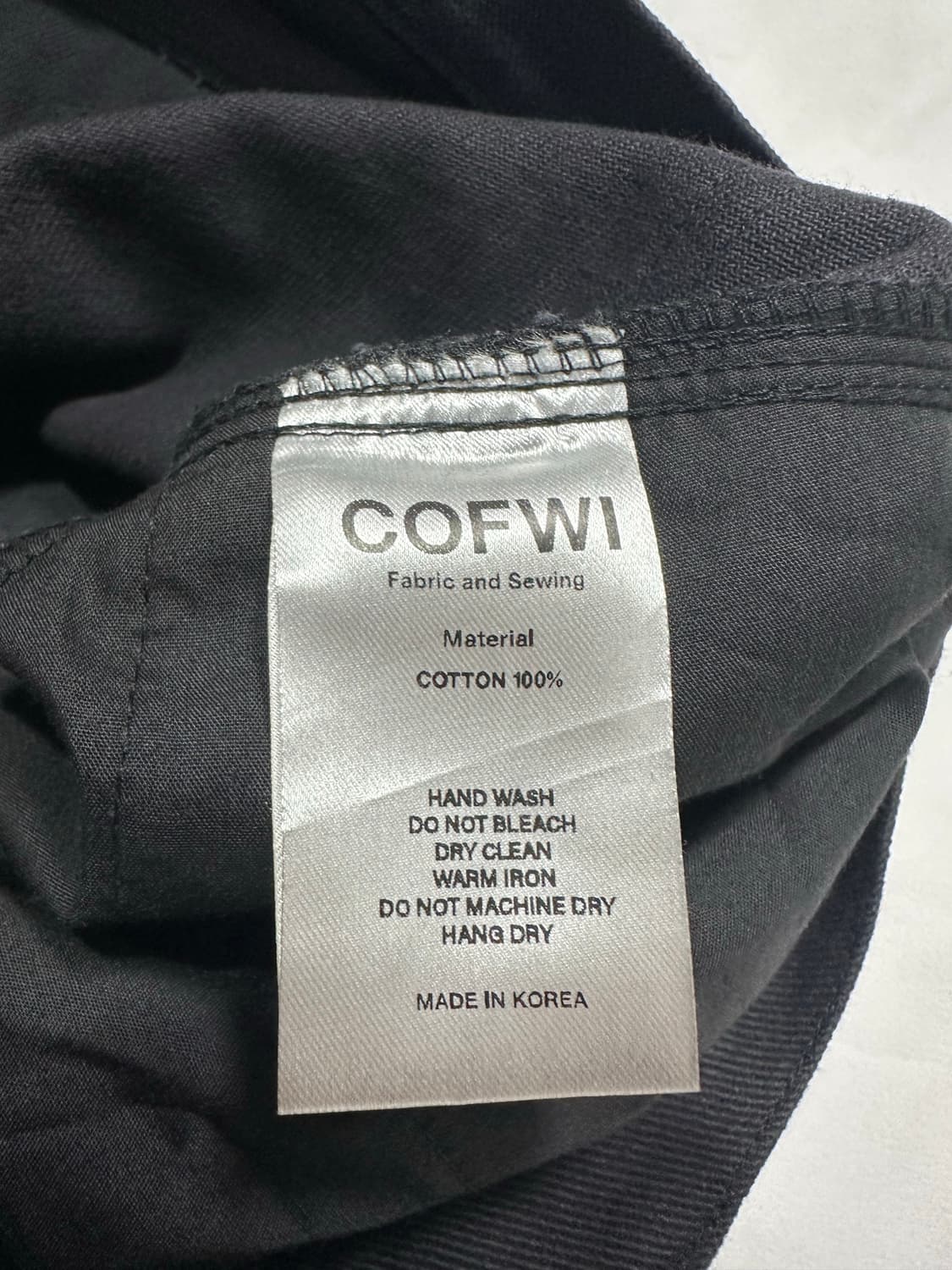 COFWI 더블니 팬츠 상품이미지4