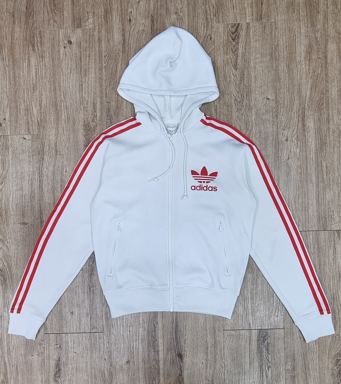 아디다스 희귀 후디드 플락 져지 M _ 여성 상품이미지1