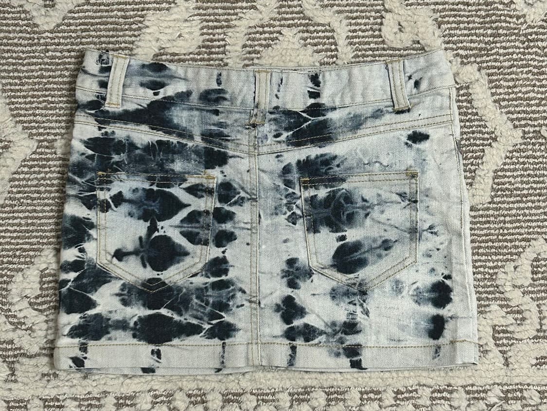 Y2K 00’s 워싱데님스커트 상품이미지2