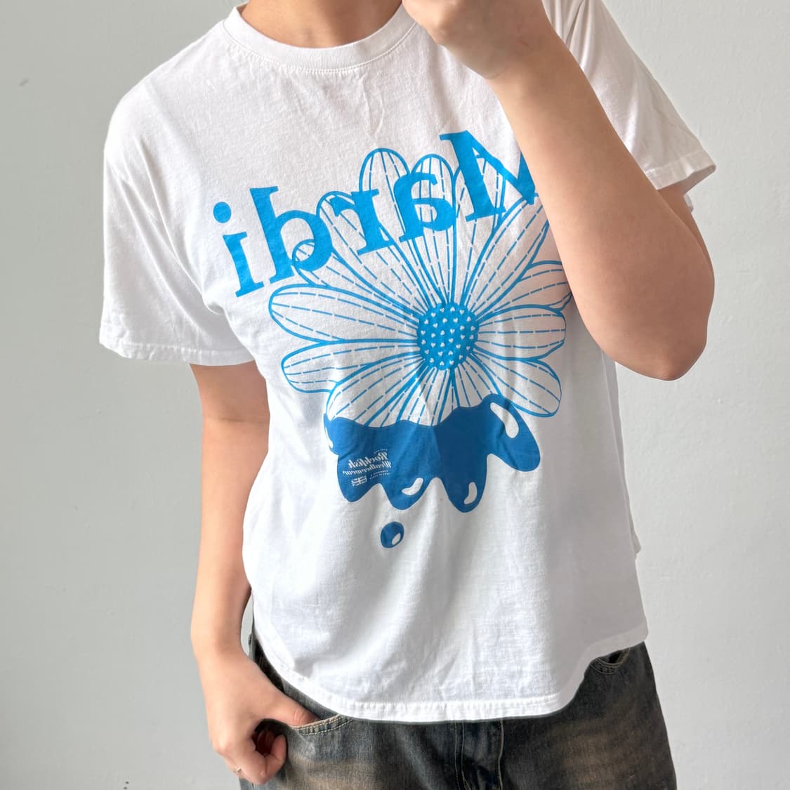 마르디x락피쉬 화이트 반팔 상품이미지2