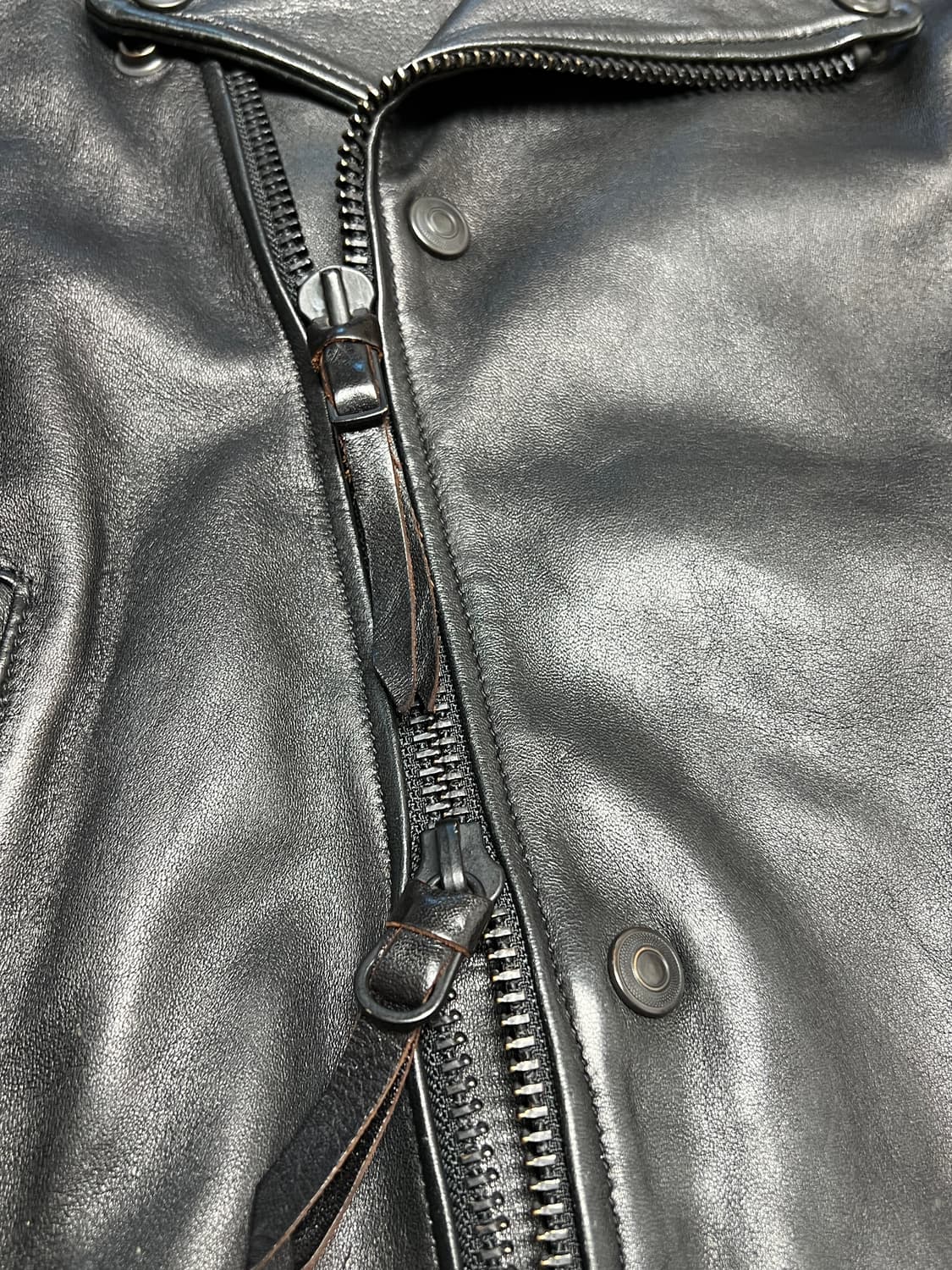 [95-100] 디아프바인 블랙라벨 라이더 자켓 블랙 M2 상품이미지4