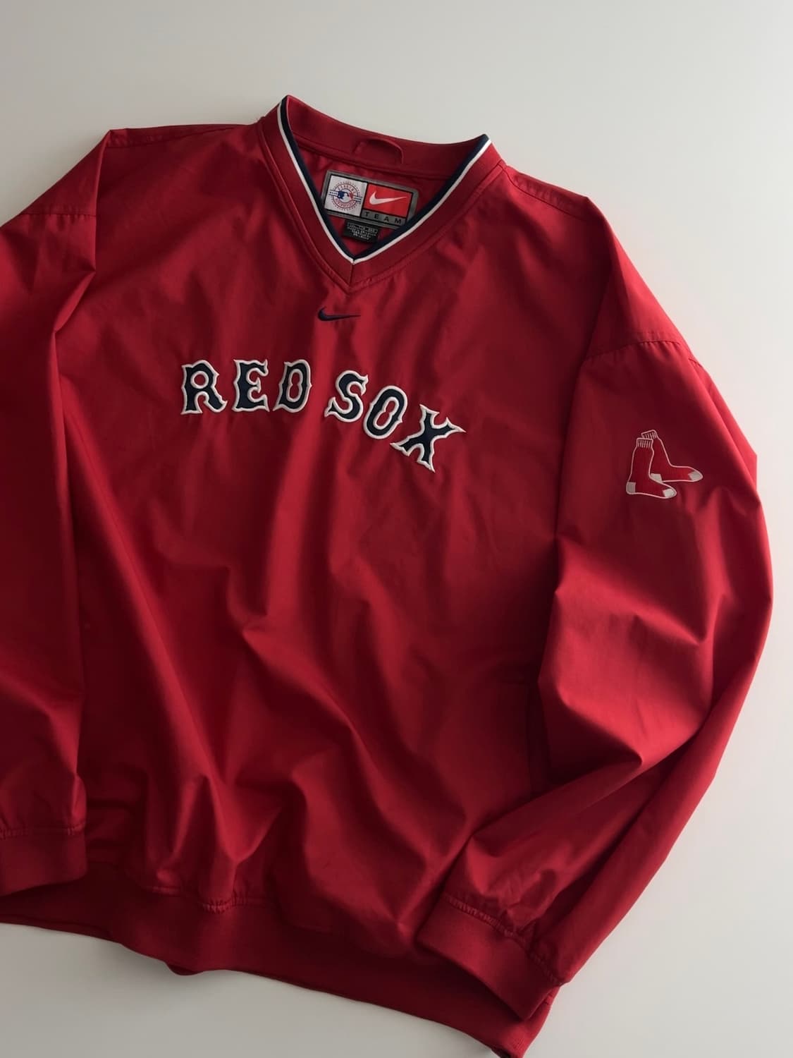 나이키 보스턴 레드삭스 웜업 풀오버 XXL 상품이미지2