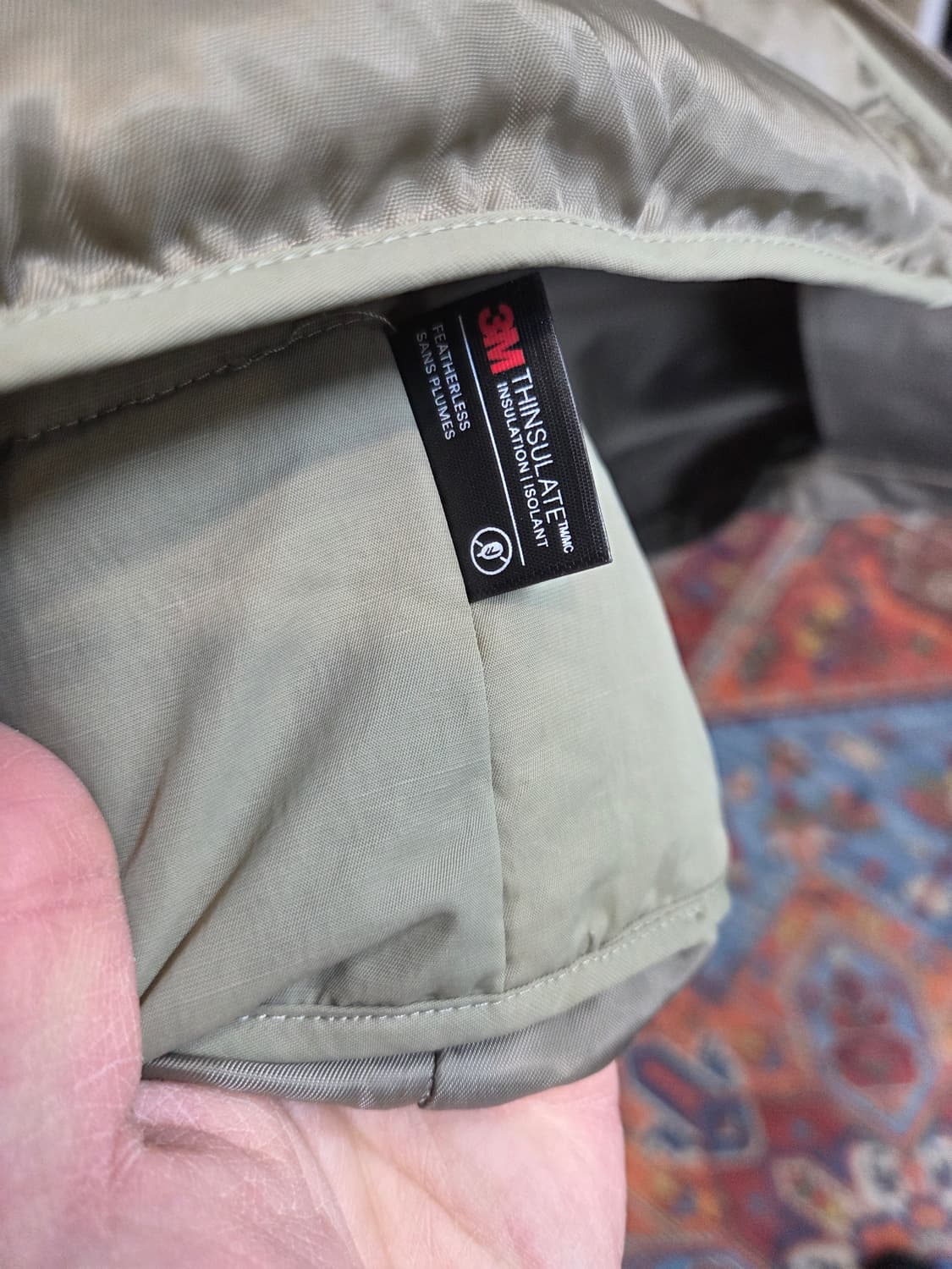 Fluke 3m 신슐레이트 내피패딩 개파카 야상자켓 L 상품이미지5