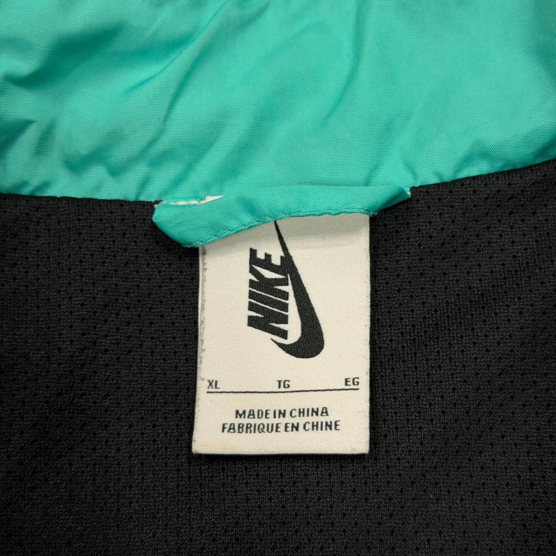 나이키 X 아트모스 NRG 패치워크 트랙자켓 바람막이 블랙 핑크 XL 상품이미지5