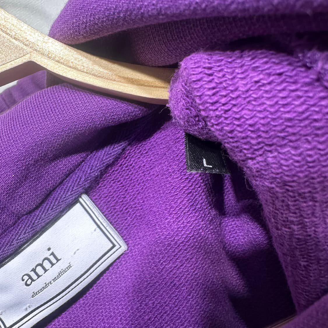 아미 스몰로고 후드 판매합니다 상품이미지8