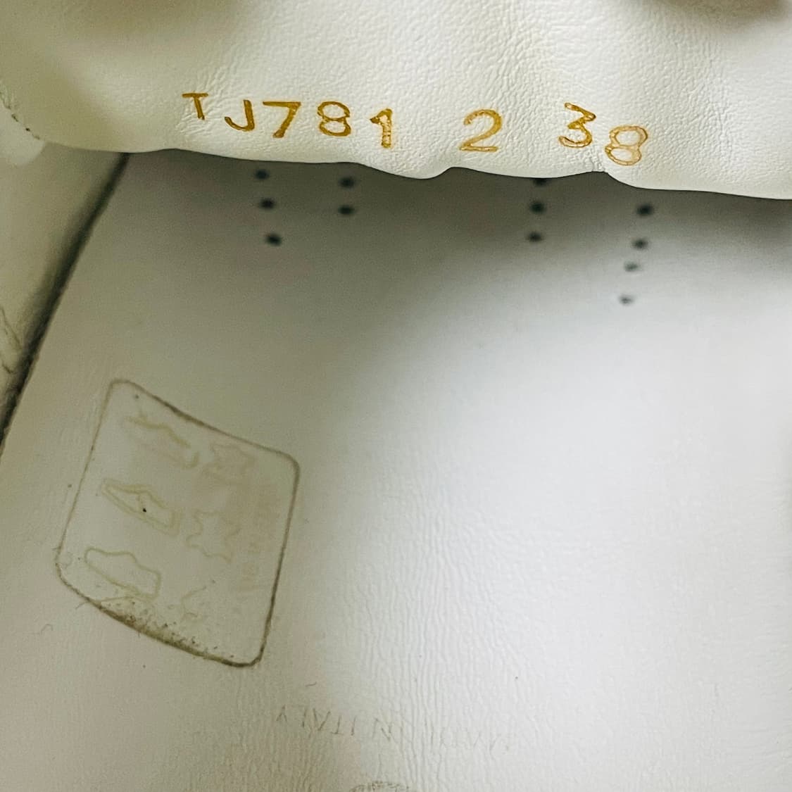 정품 38) 발렌티노 골드 히든 스니커즈 240~245 상품이미지6