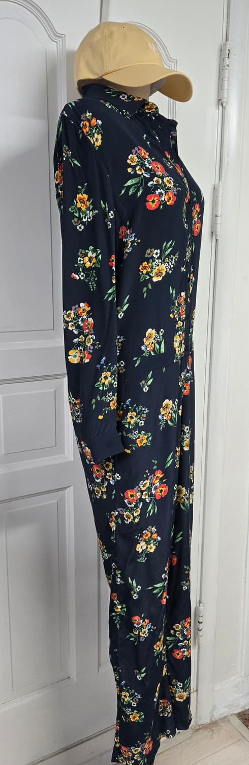 꼼뜨와데 꼬또니에 플라워 점프수트 상품이미지5