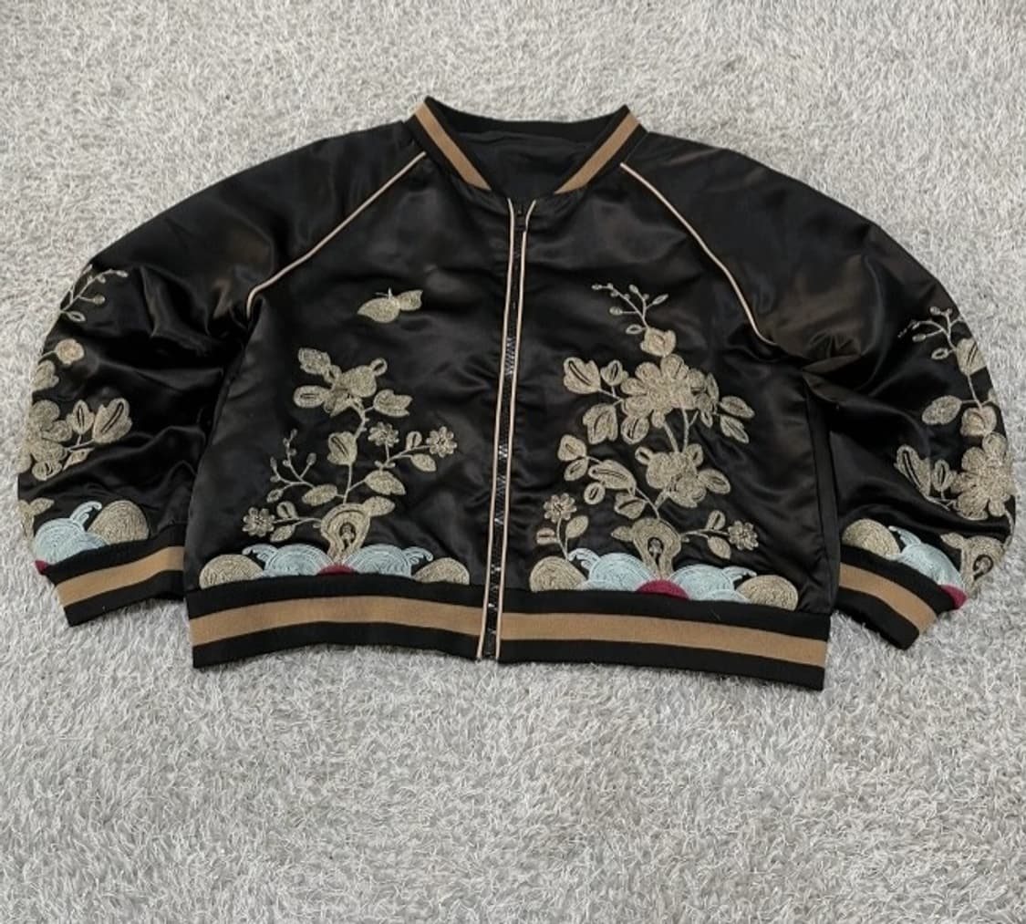 빈티지 스카잔 스카쟌 자수 95/M 상품이미지1