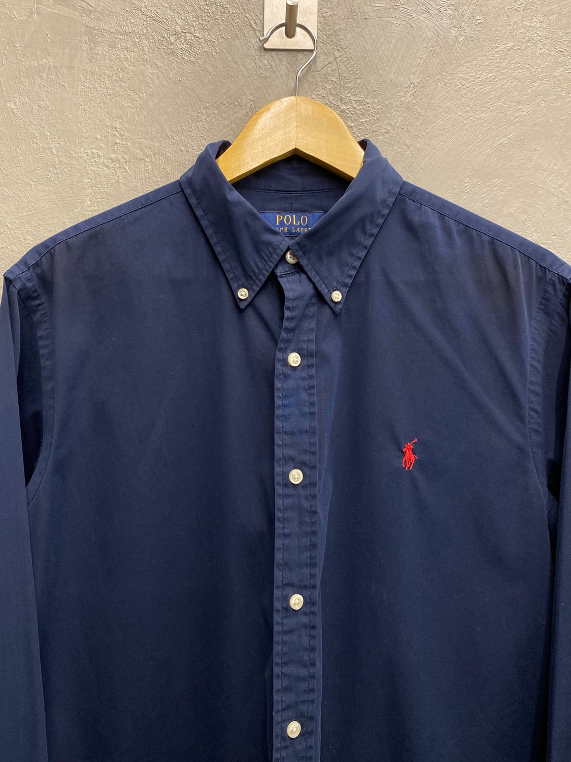 [L] Polo Ralph Lauren 폴로 랄프로렌 네이비 코튼 셔츠 상품이미지2