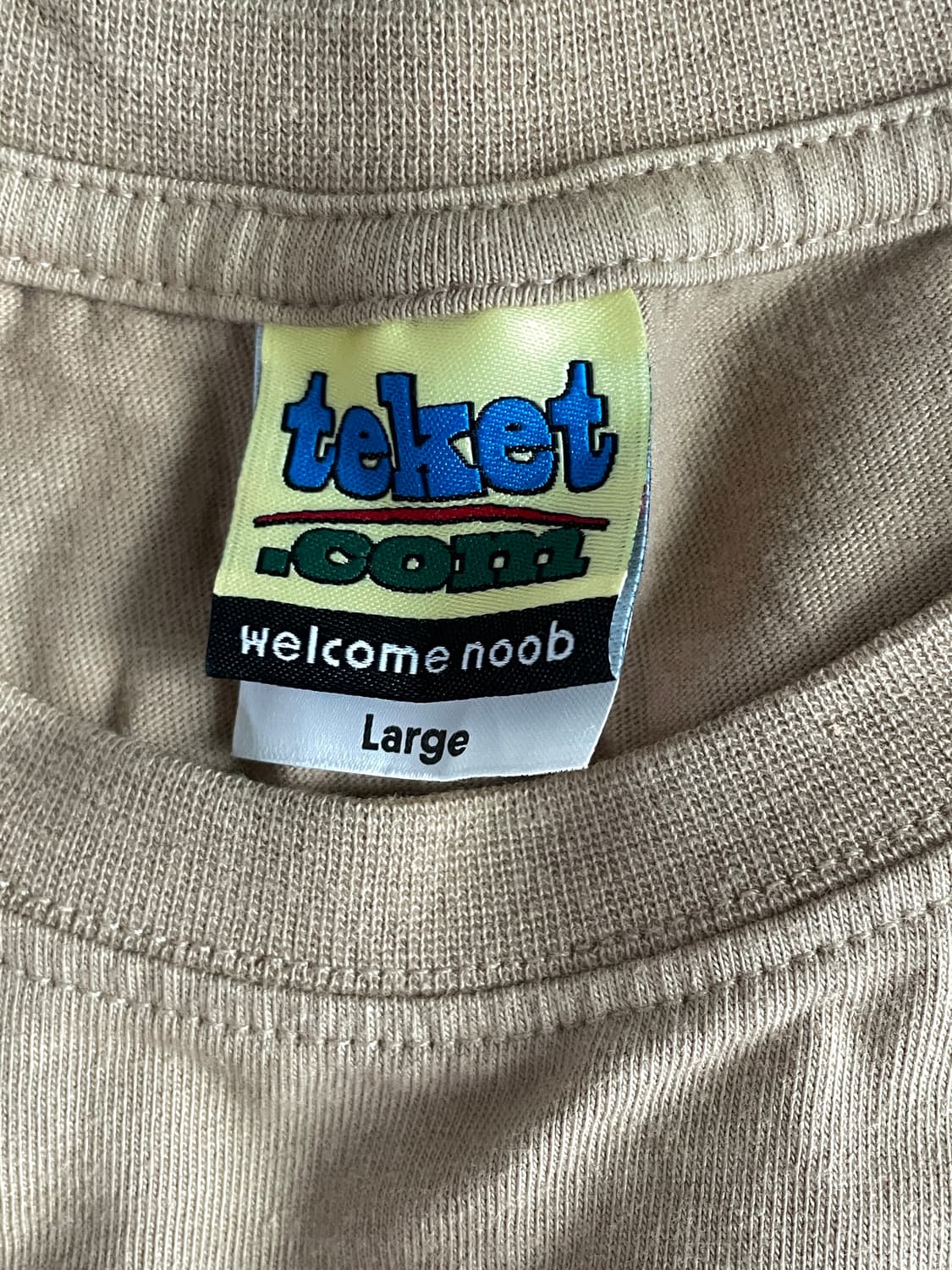 TEKET 테켓 티셔츠 L사이즈 (실착 1회) 상품이미지2