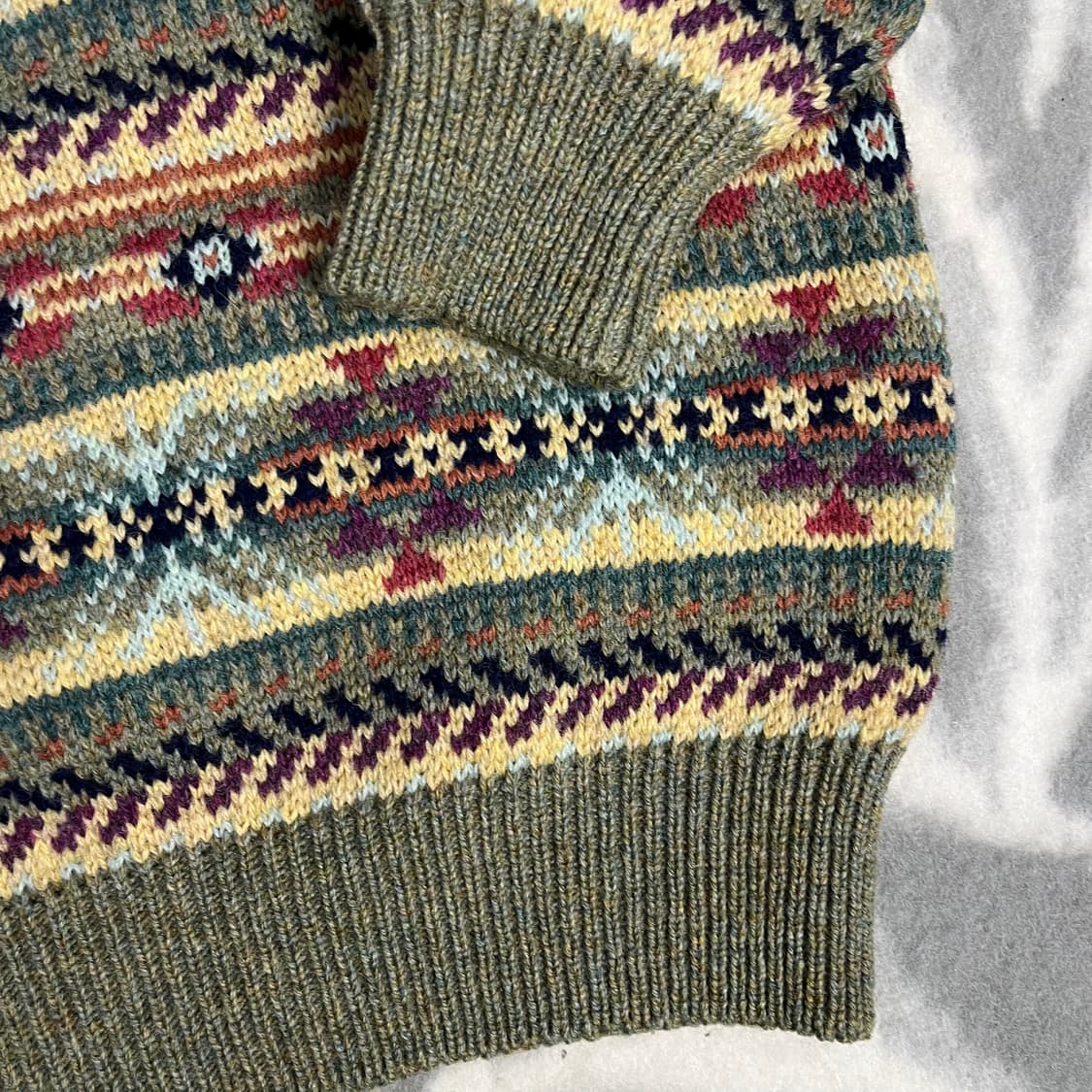 [Michael Ross] 마이클로스 페어아일 울 니트 상품이미지3