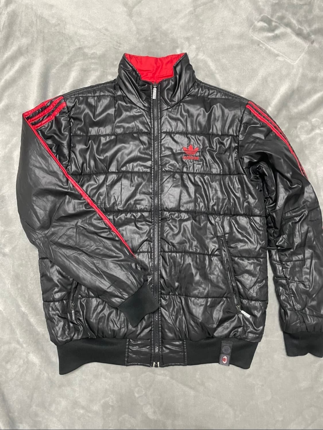 아디다스 AC밀란 리버시블 양면 경량패딩 상품이미지1