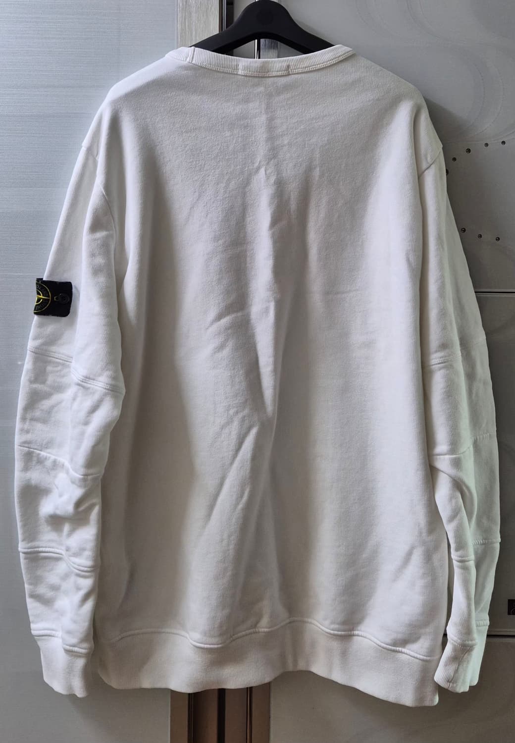 스톤아일랜드 코튼 와펜 패치 자수 맨투맨 상품이미지4