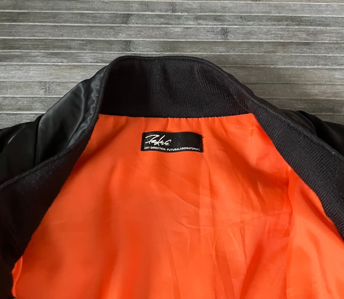 00’s Rettering nylon black MA-1 상품이미지5