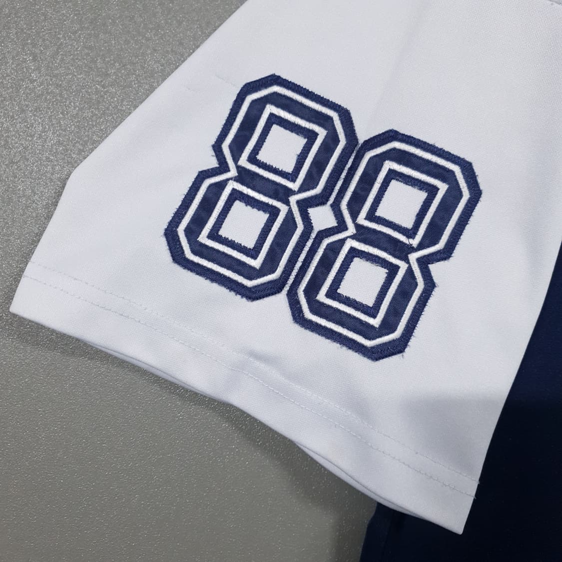 XL) NFL 댈러스 카우보이 미첼앤네스 마이클 어빈 반팔 럭비 져지 상품이미지5