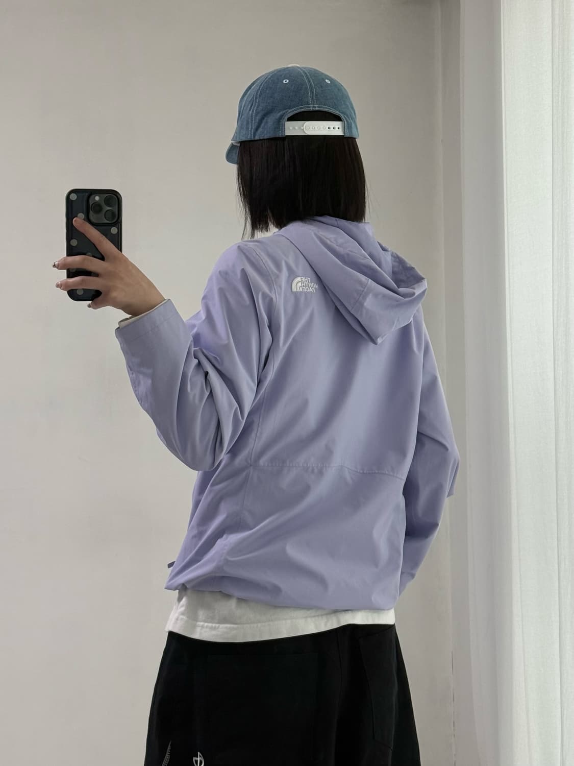 노스페이스 라이트 퍼플 바람막이 상품이미지4