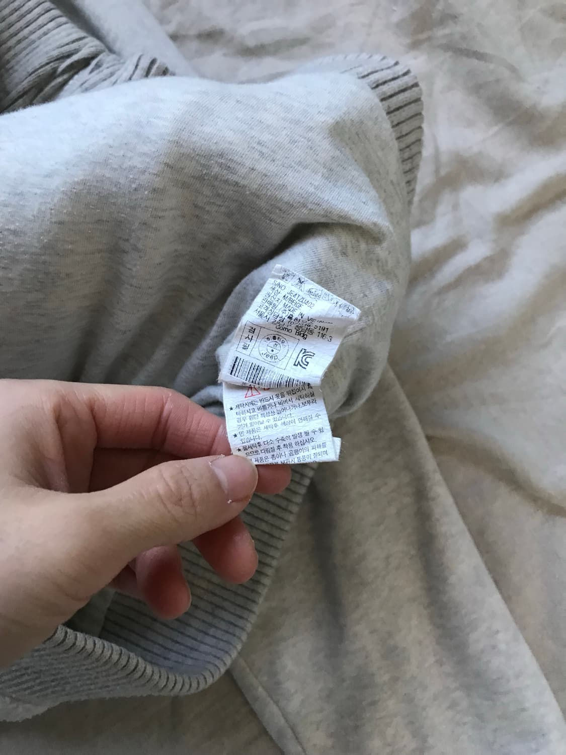 지프 클럽 패치로고 플리스 아이보리 후드집업 기모 상품이미지8