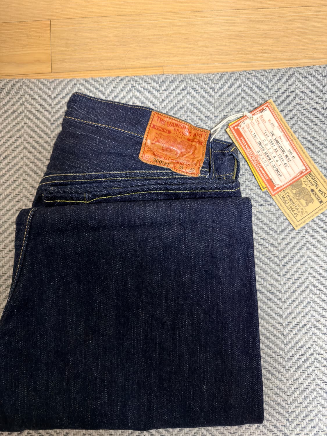 프리휠러스 청바지 601xx 1944-45 대전판 33사이즈 상품이미지2