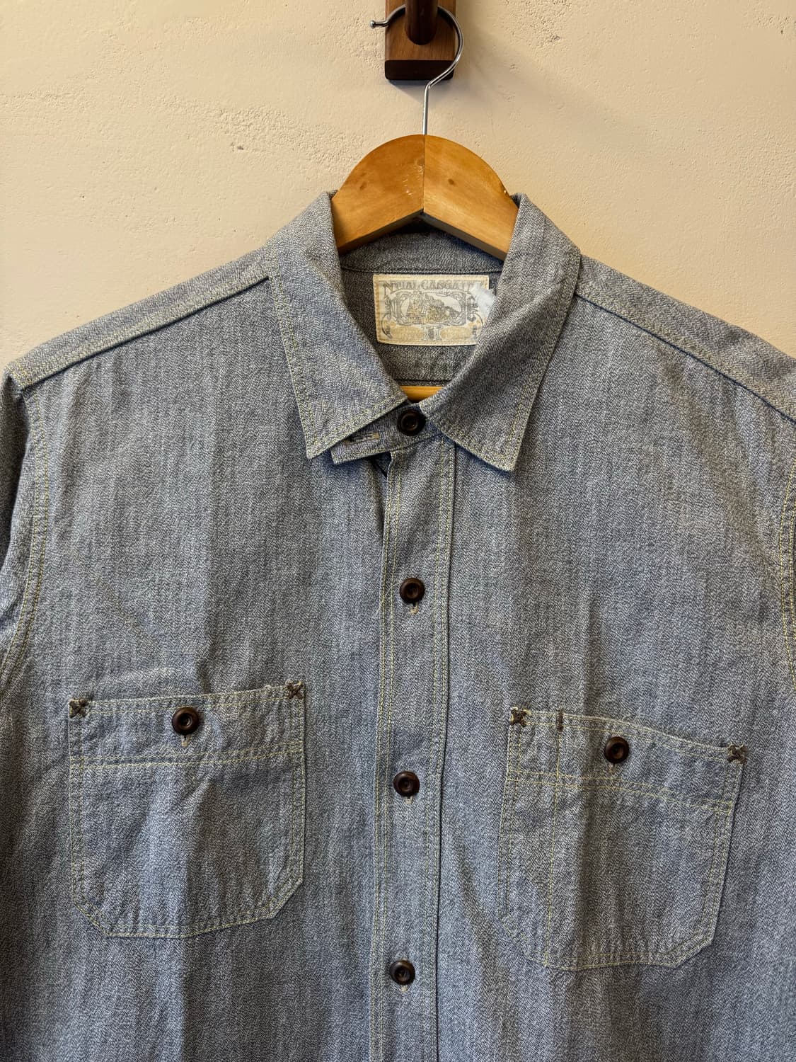 프리휠러스 샴브레이 닐 셔츠 17 Xl 상품이미지2