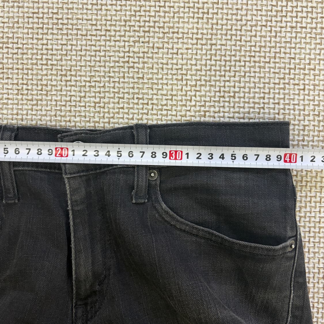 31/32 리바이스 514 블랙 데님 청바지 0605D1 상품이미지5