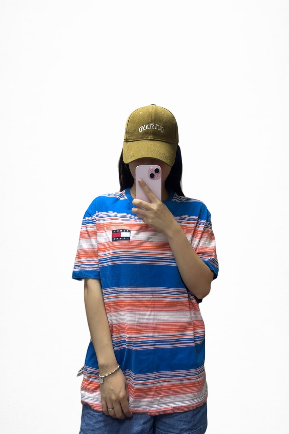 타미힐피거 스트라이프 반팔티 상품이미지1