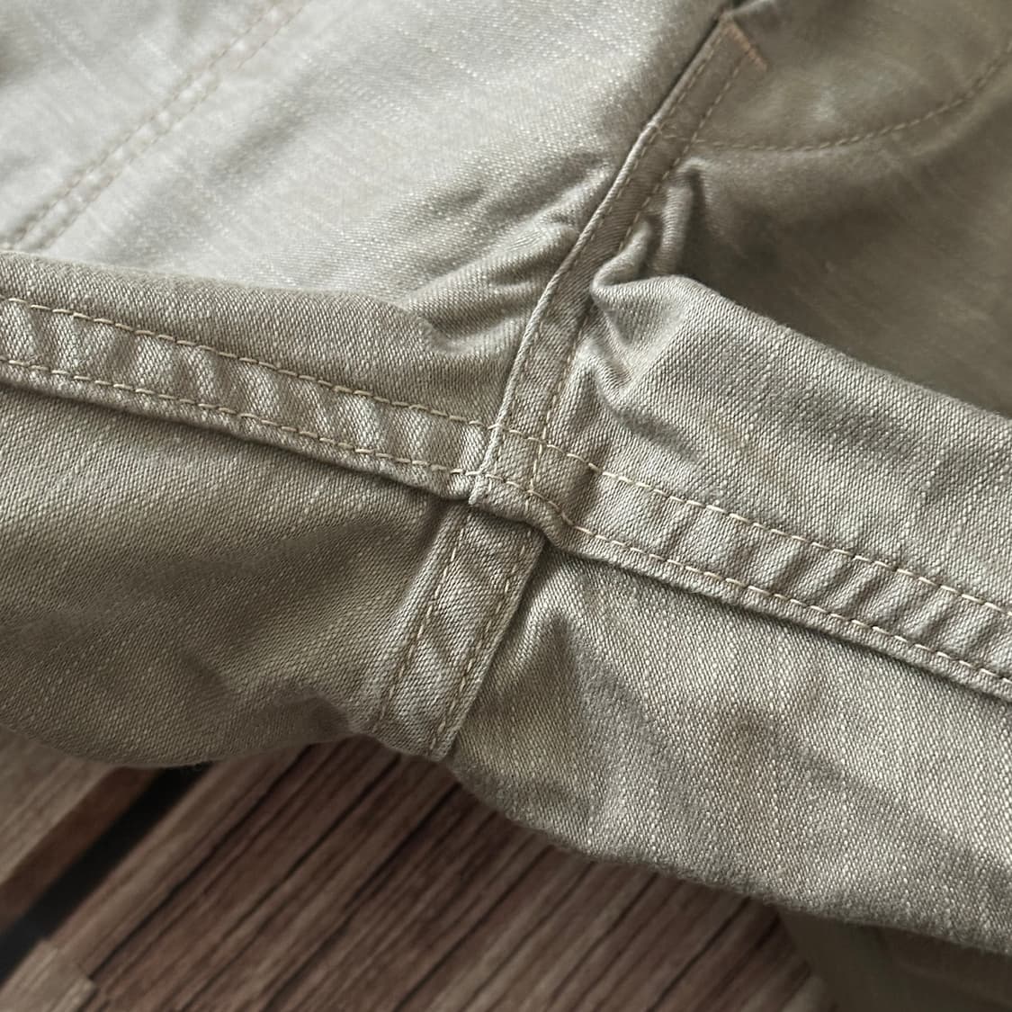 더블웍스 퍼티그 팬츠 베이지 색상 ww24002 32사이즈 상품이미지8