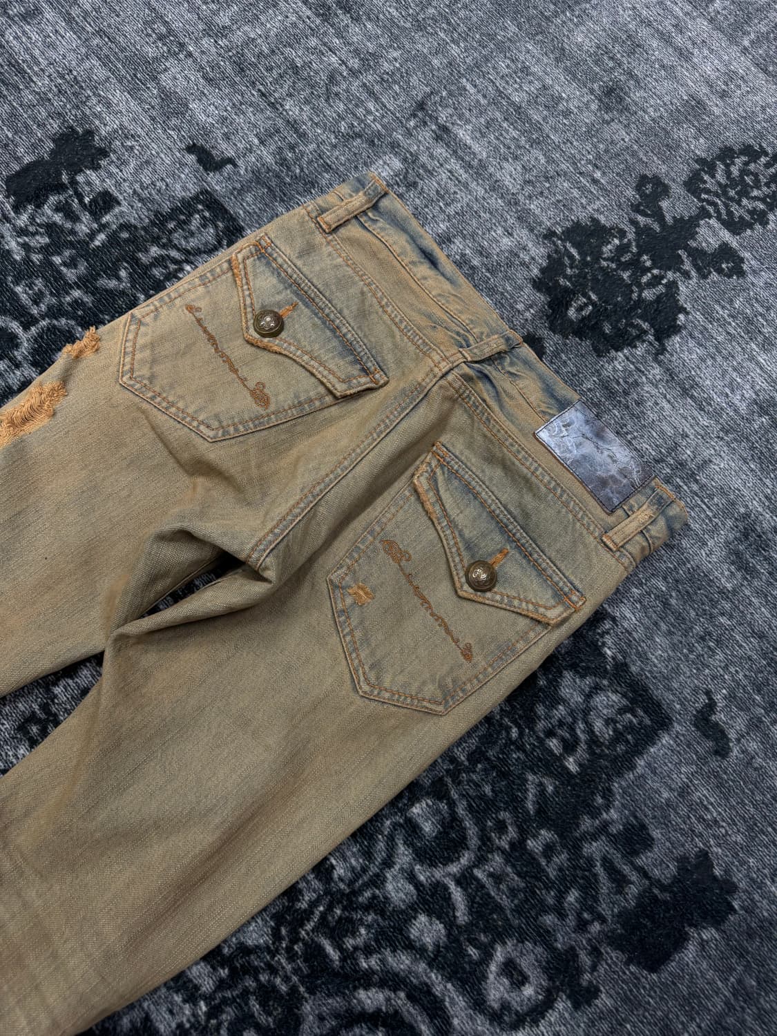 Goa 00s archive distressed mud washing b 상품이미지8