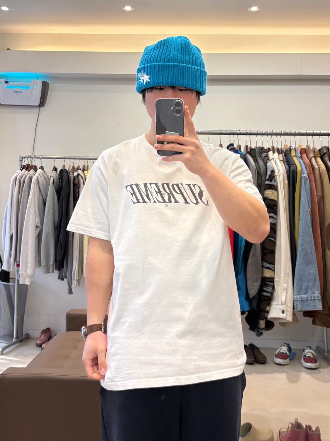 슈프림 슬랩 샷 반팔 티셔츠 상품이미지8