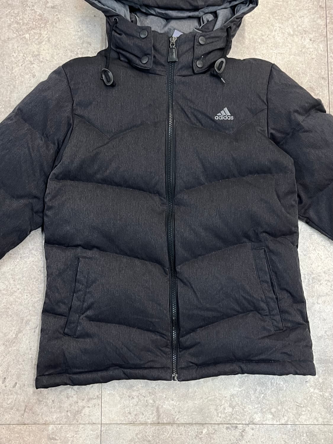 아디다스 후드 덕다운 자켓 차콜 100 #csz2355  상품이미지6