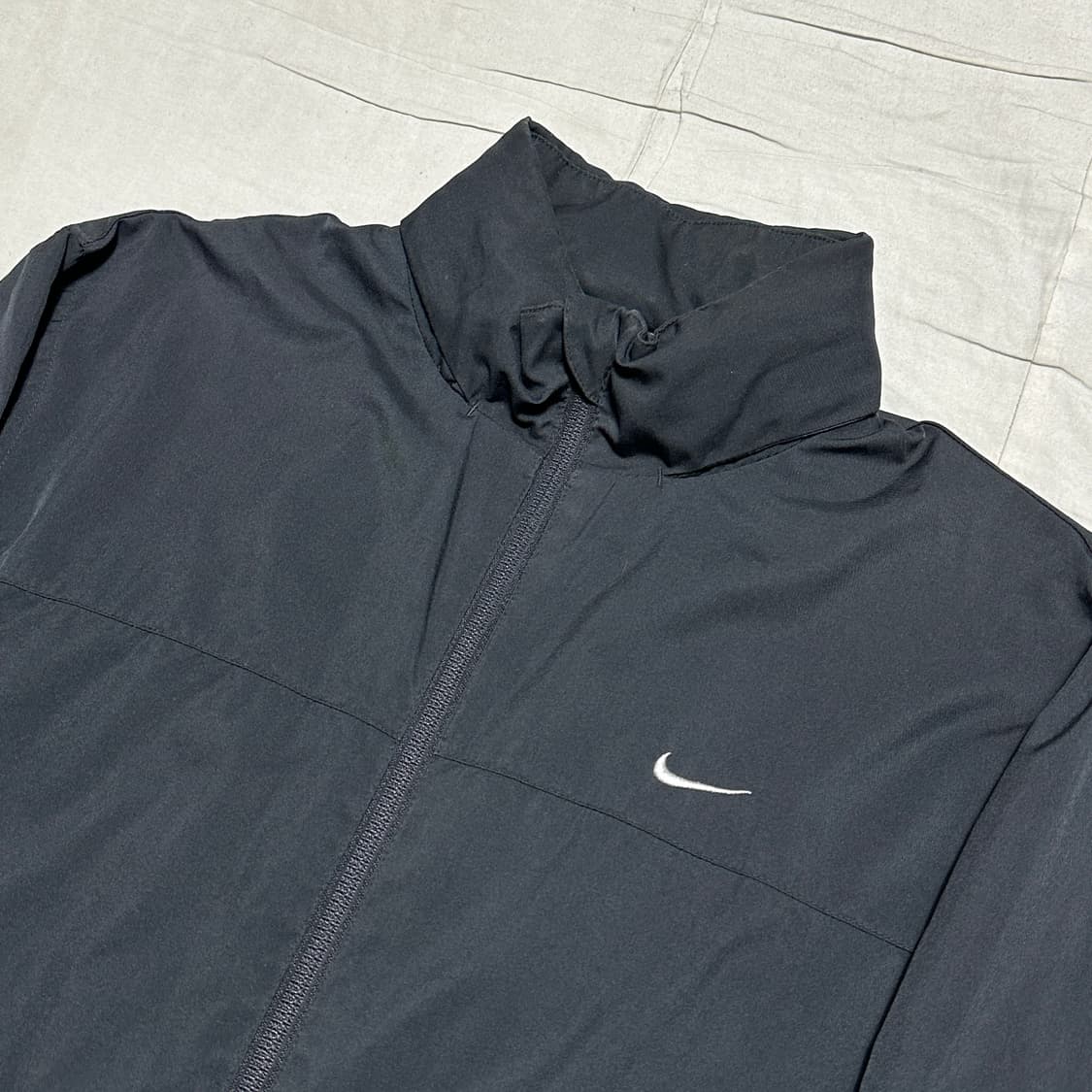 L 나이키 블랙 폴리쉘 바람막이 상품이미지1