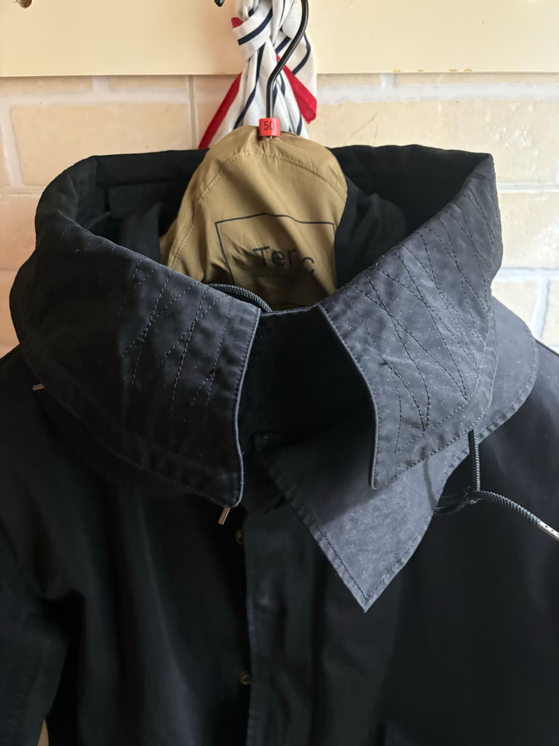 Ten C 텐씨 OJJ 피쉬테일 블랙 후드 탈부착 (50) 상품이미지2