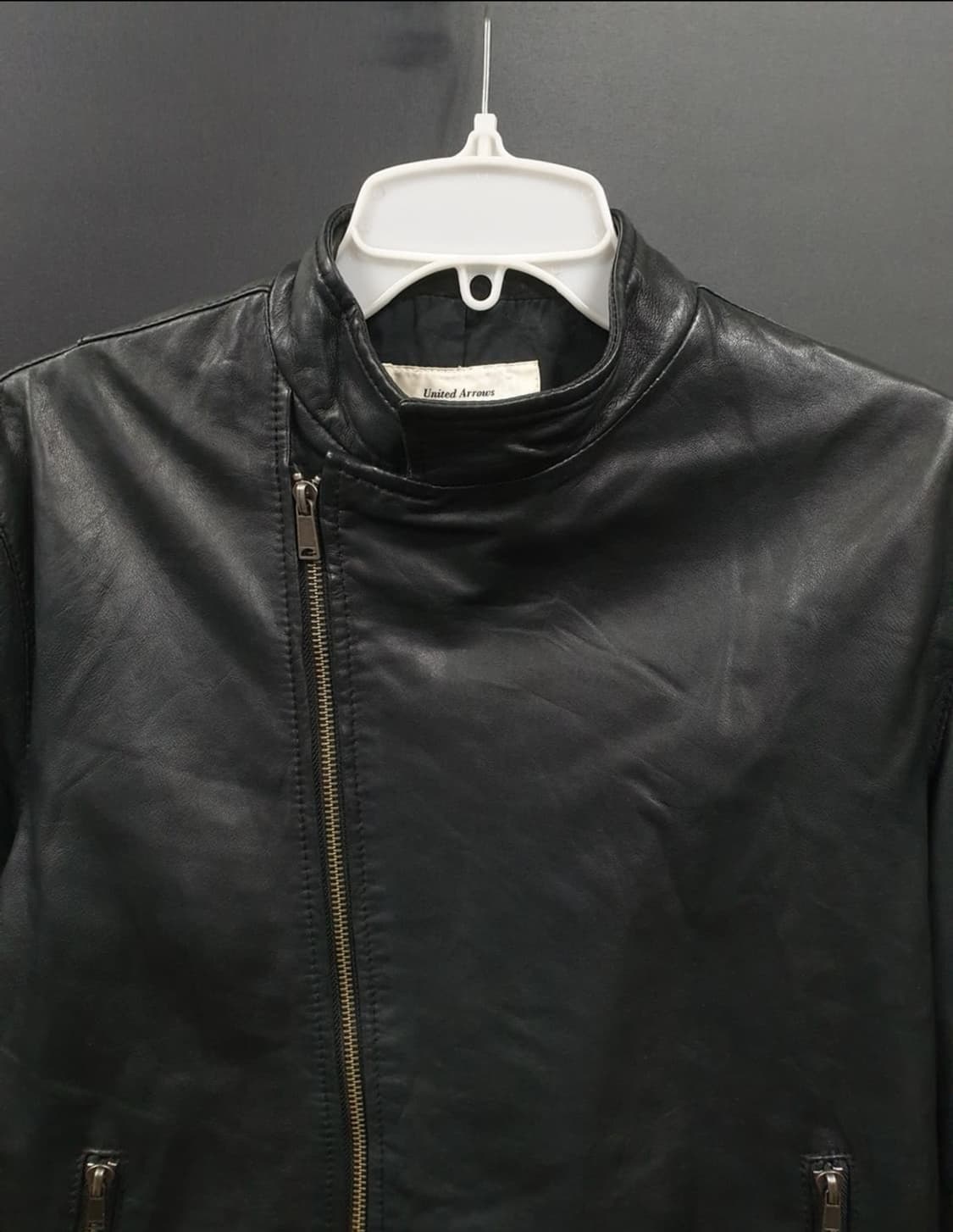 United Arrows 유나이티드 애로우 가죽자켓 상품이미지2