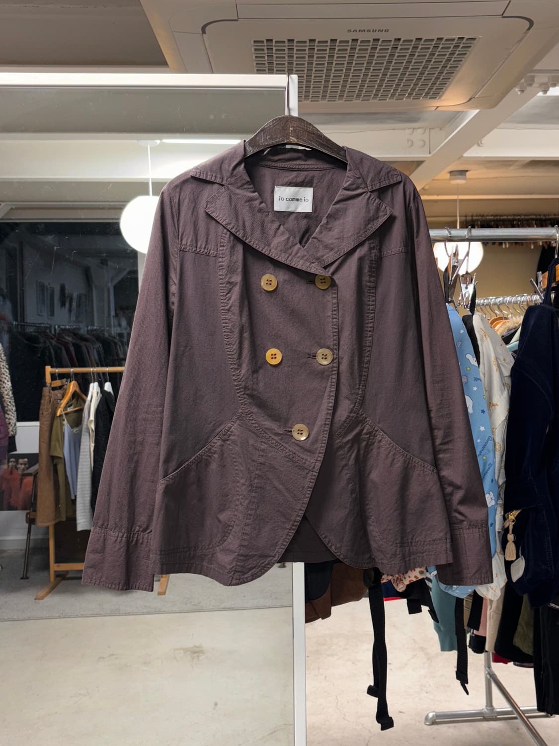 Io comme io 코튼 자켓 상품이미지1