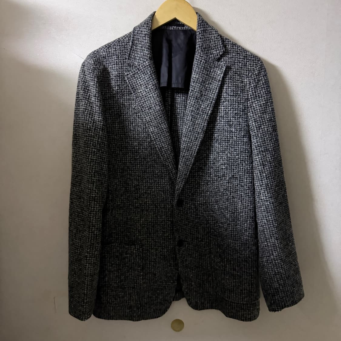 맨온더분 남성 모 혼방 캐주얼 자켓 54 (남성 100-슬림 105) 상품이미지1