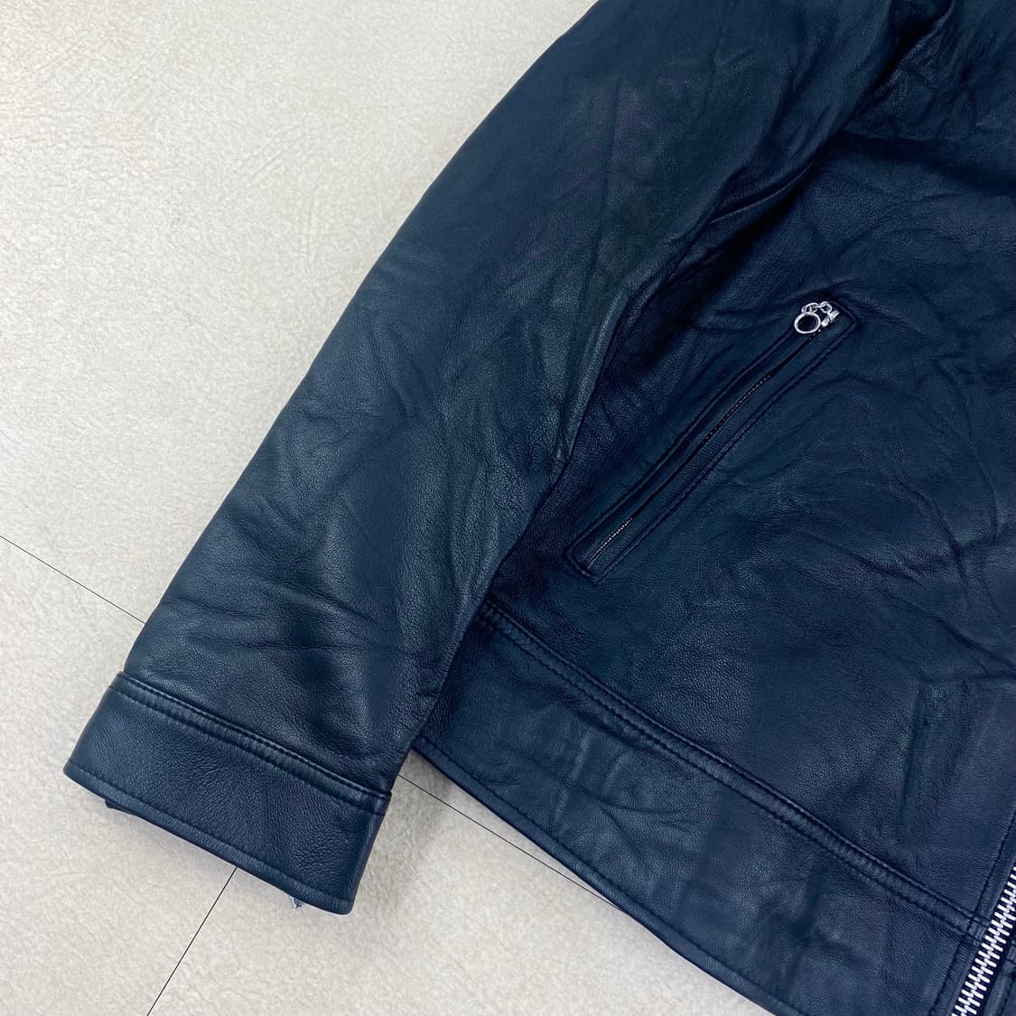 Dream World 드림월드 양가죽 레더 자켓 (100) 상품이미지4