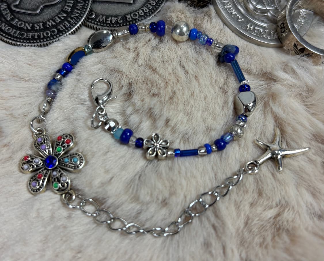핸드메이드 비즈 팔찌 Bluebell 028 상품이미지8