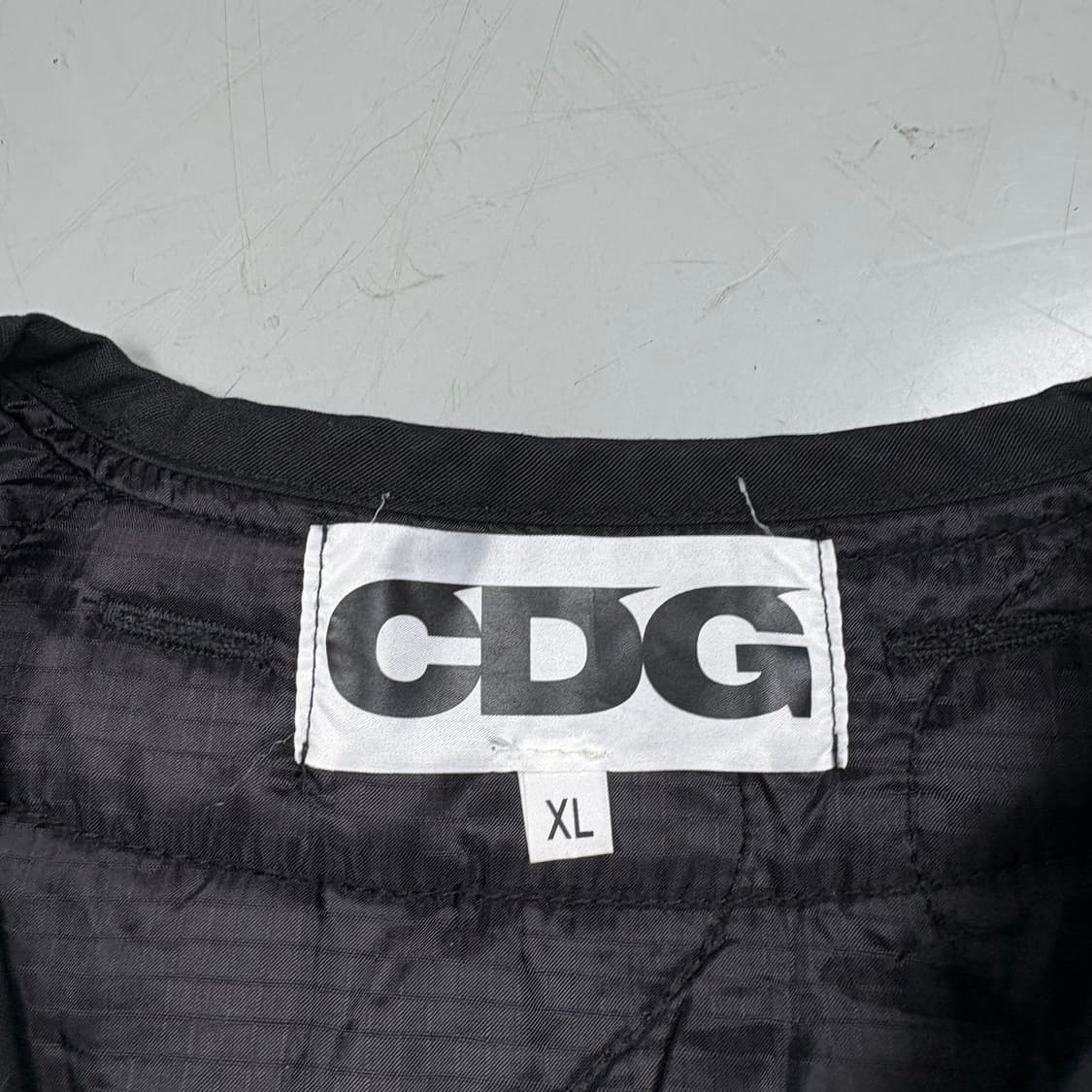 CDG X 알파 인다스트리 블랙컬러 라이너 자켓 상품이미지5