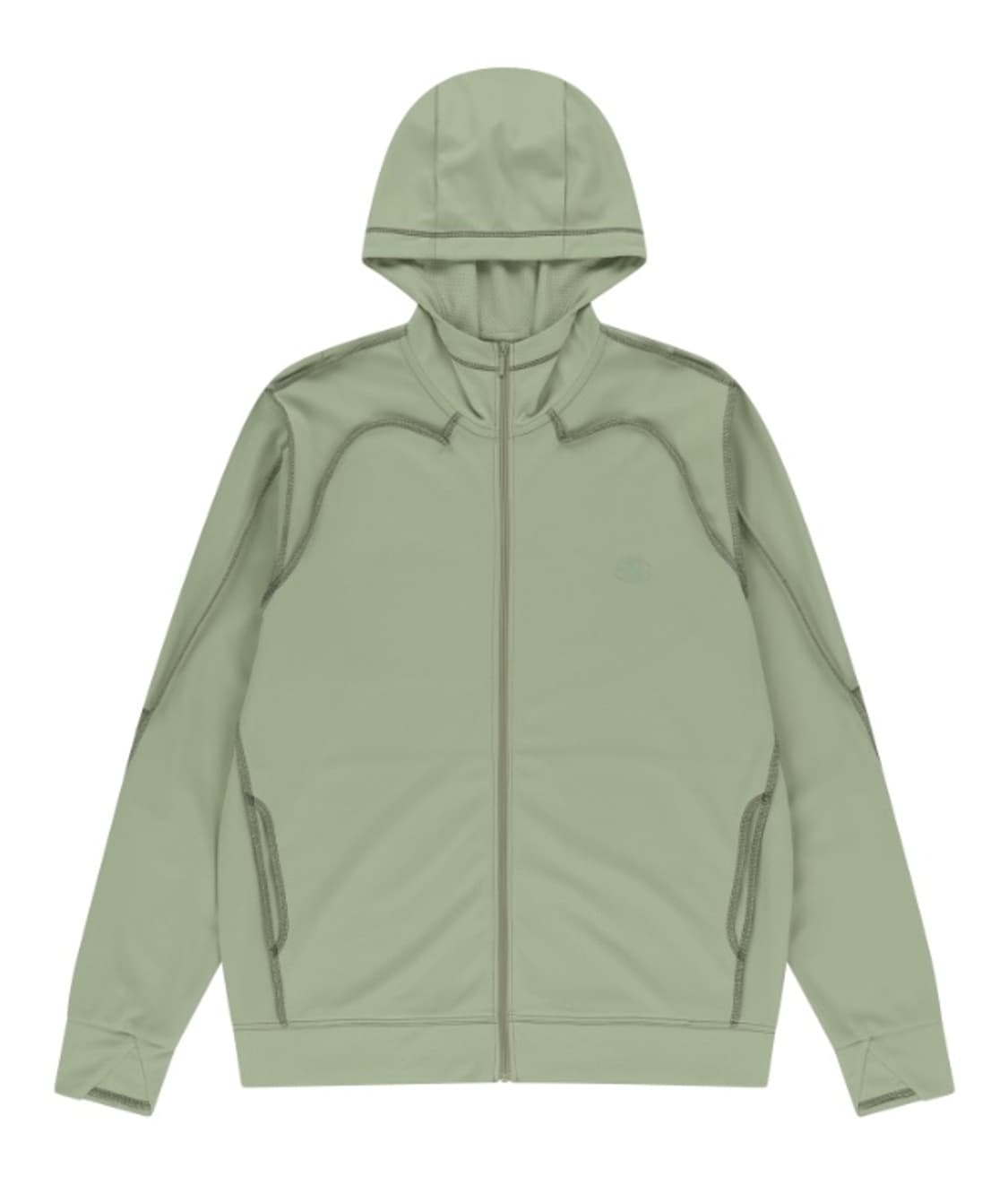 산산기어 매쉬집업 3size light green 상품이미지1