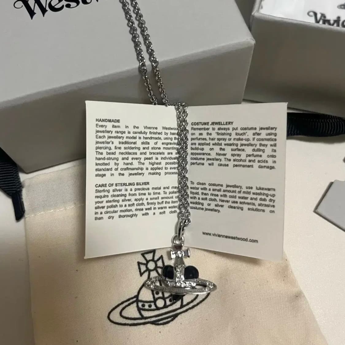 비비안웨스트우드 디아망떼 블랙 풀박스 상품이미지1