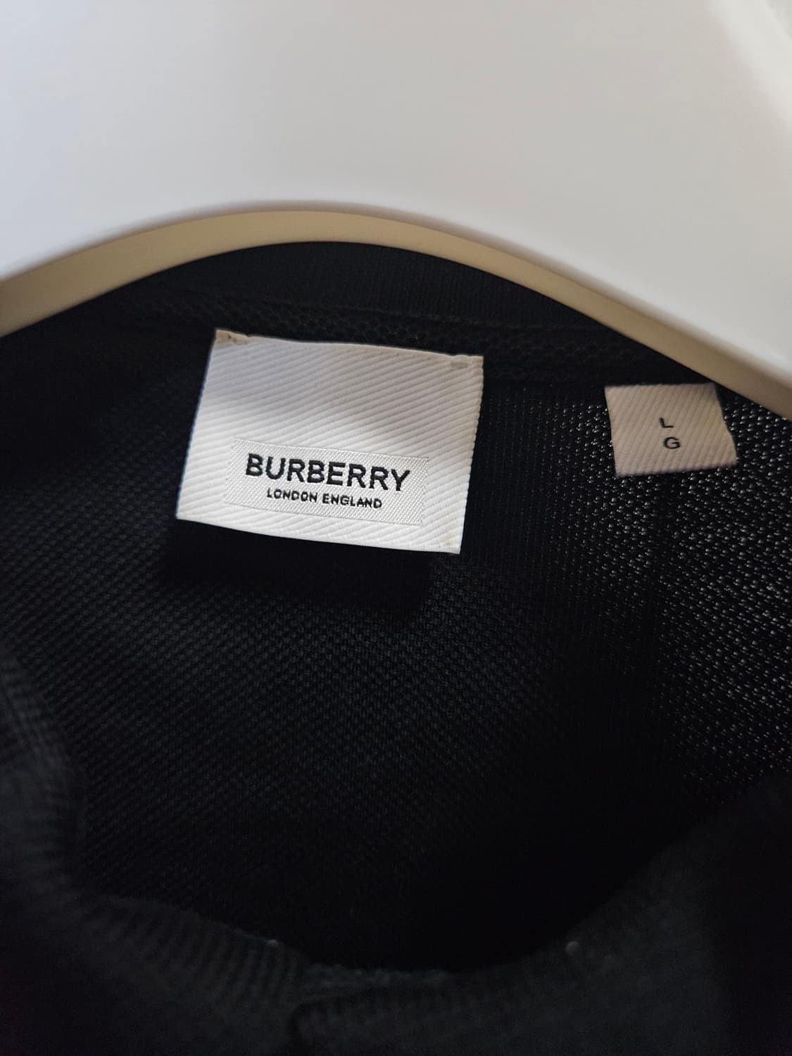 L) 버버리 TB로고 반팔 카라티 폴로티 상품이미지4