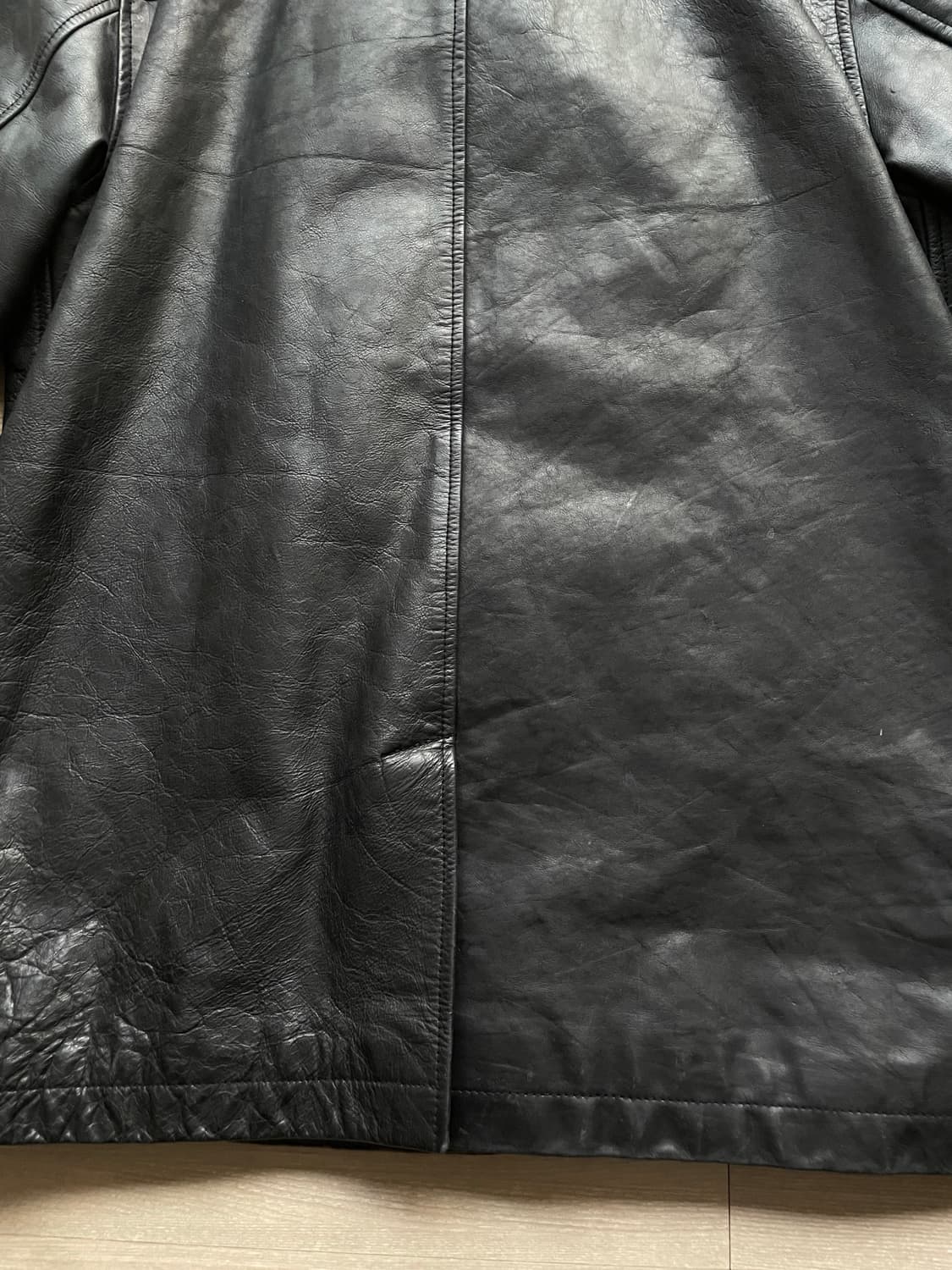 90s 올드갭 레더 카코트 gap carcoat 상품이미지10