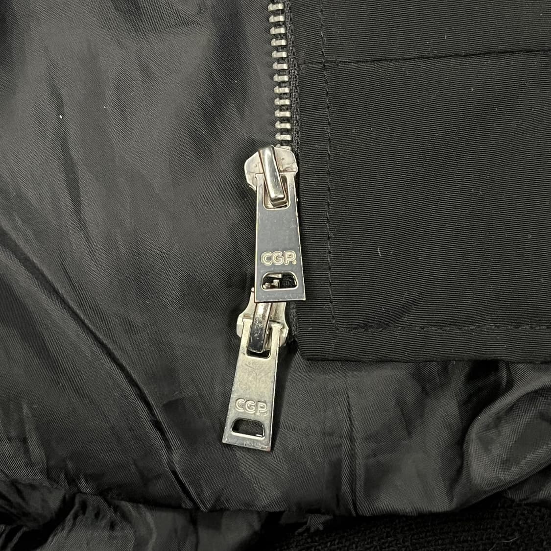 [정품/L] 코드그라피 블랙 봄버 자켓 b14 상품이미지8