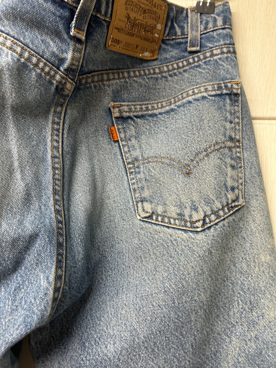 90s 리바이스 505 오렌지탭 32 상품이미지3