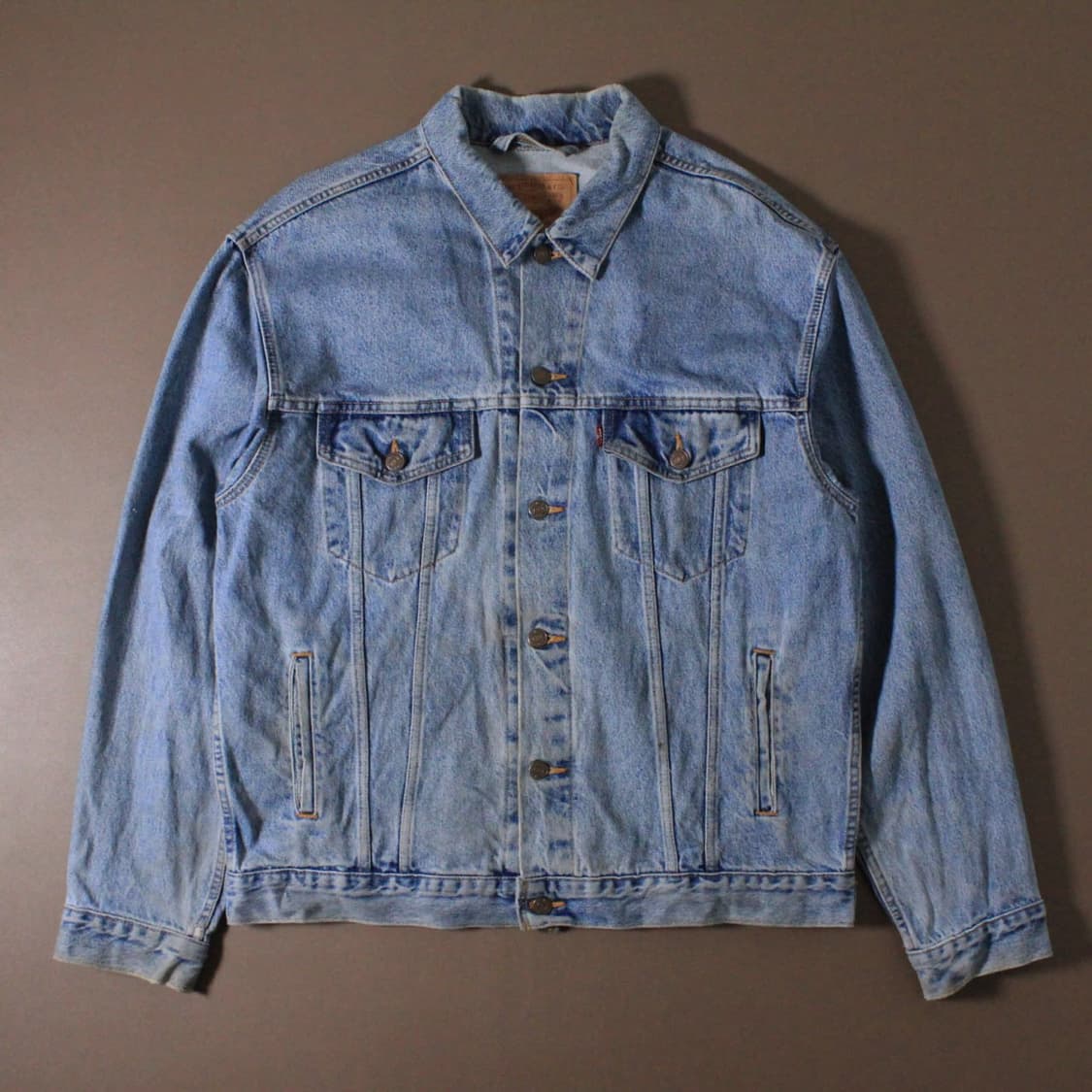 90s Levi’s 리바이스 70507 USA 데님 트러커 자켓 L013 상품이미지1